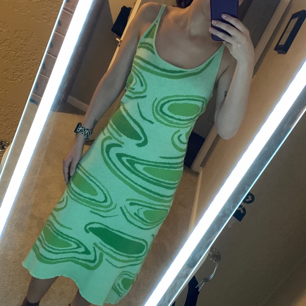 Small green dress